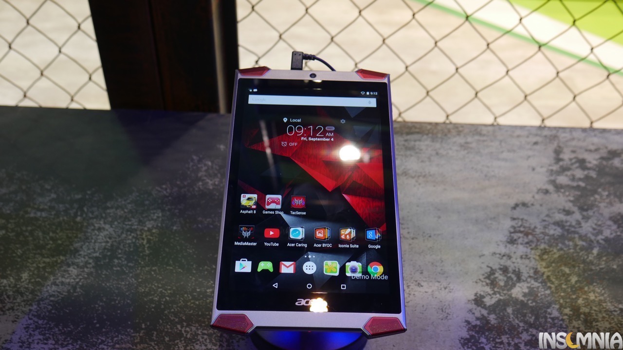 Predator 8. Gaming tablet από την Acer