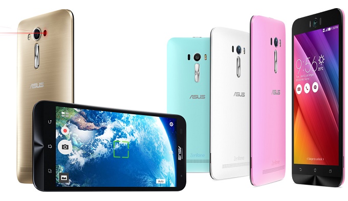 Η ASUS κυκλοφορεί τα ZenFone Selfie, ZenFone 2 Laser και ZenFone 2 Deluxe