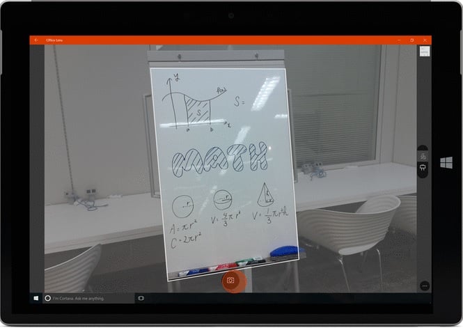 Office Lens πλέον και στα Windows 10 PC