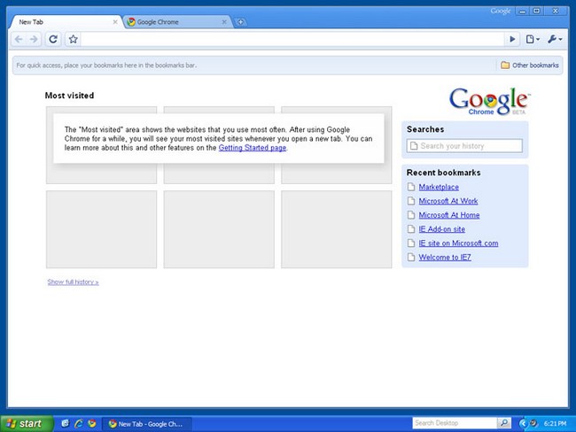 Υποστήριξη του Chrome για Windows XP τουλάχιστον έως το 2015