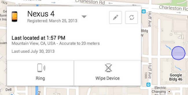 Android Device Manager: Υπηρεσία της Google για εύρεση του android smartphone σας