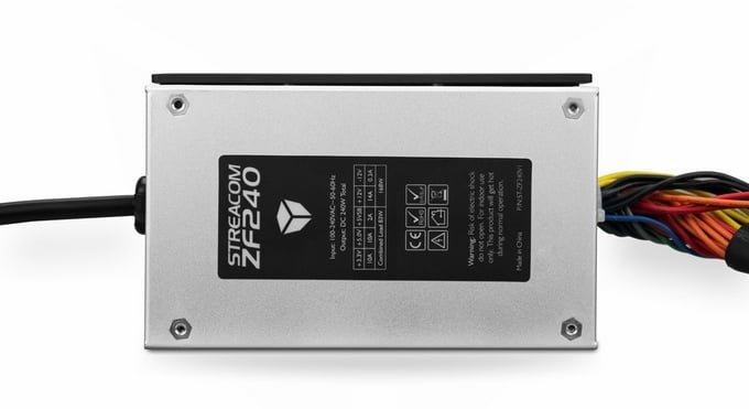 H Streacom ανακοινώνει το ZF240, ένα νέο τροφοδοτικό ισχύος 240W με παθητική ψύξη