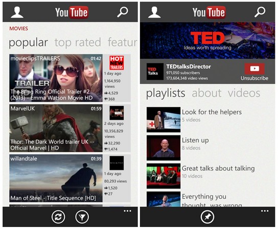 Η Google απαιτεί από τη Microsoft την απόσυρση του YouTube app για Windows Phone εξαιτίας έλλειψης διαφημίσεων