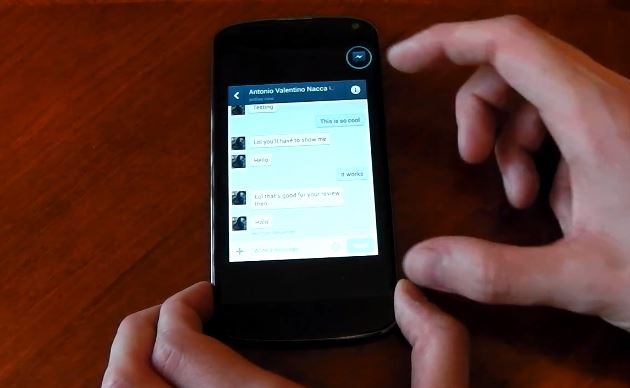 Paranoid Android, παρουσίαση της νέας λειτουργίας Halo