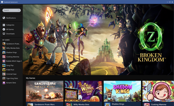 To Facebook ανακοινώνει το Gameroom στα PC, τον αντίπαλο του Steam