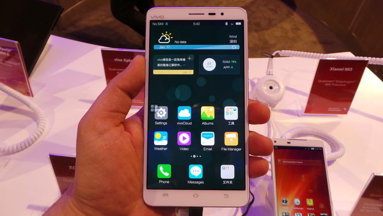 Vivo Xplay 3S. Το πρώτο smartphone με οθόνη ανάλυσης 2560 x 1440 pixels (video)