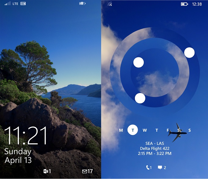 Η "δυναμική οθόνη κλειδώματος" των Windows Phone 8.1 σε βίντεο