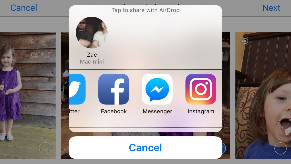 Απευθείας ανέβασμα φωτογραφιών στο Instagram iPhone app μέσα από άλλες εφαρμογές