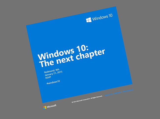 Στις 21 Ιανουρίου η Microsoft θα αποκαλύψει και τα Windows 10 για φορητές συσκευές