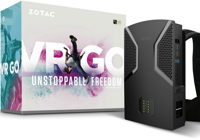 H ZOTAC ανακοίνωσε το VR Go backpack στα $1999