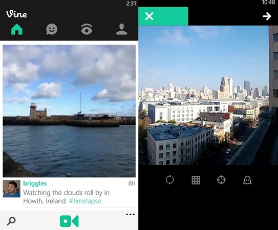 Το Vine διαθέσιμο για τα Windows Phone 8
