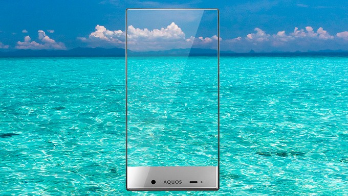 Sharp AQUOS Crystal με εξαφανισμένο bezel