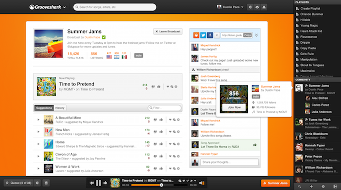 Τέλος εποχής για την υπηρεσία Grooveshark