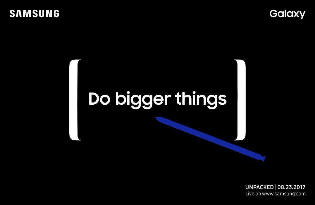 To Galaxy Note 8 θα παρουσιαστεί επίσημα στις 23 Αυγούστου στη Νέα Υόρκη
