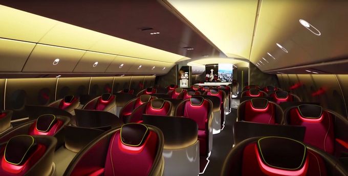 Βίντεο της Boeing παρουσιάζει χαρακτηριστικά που θα μπορούσαν να ενσωματωθούν στις καμπίνες των αεροσκαφών