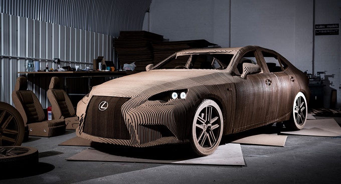H Lexus παρουσίασε το Origami Car