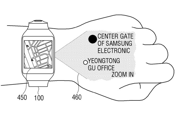 Το νέο concept της Samsung για τα μελλοντικά smartwatches μετατρέπει το χέρι σε…οθόνη!