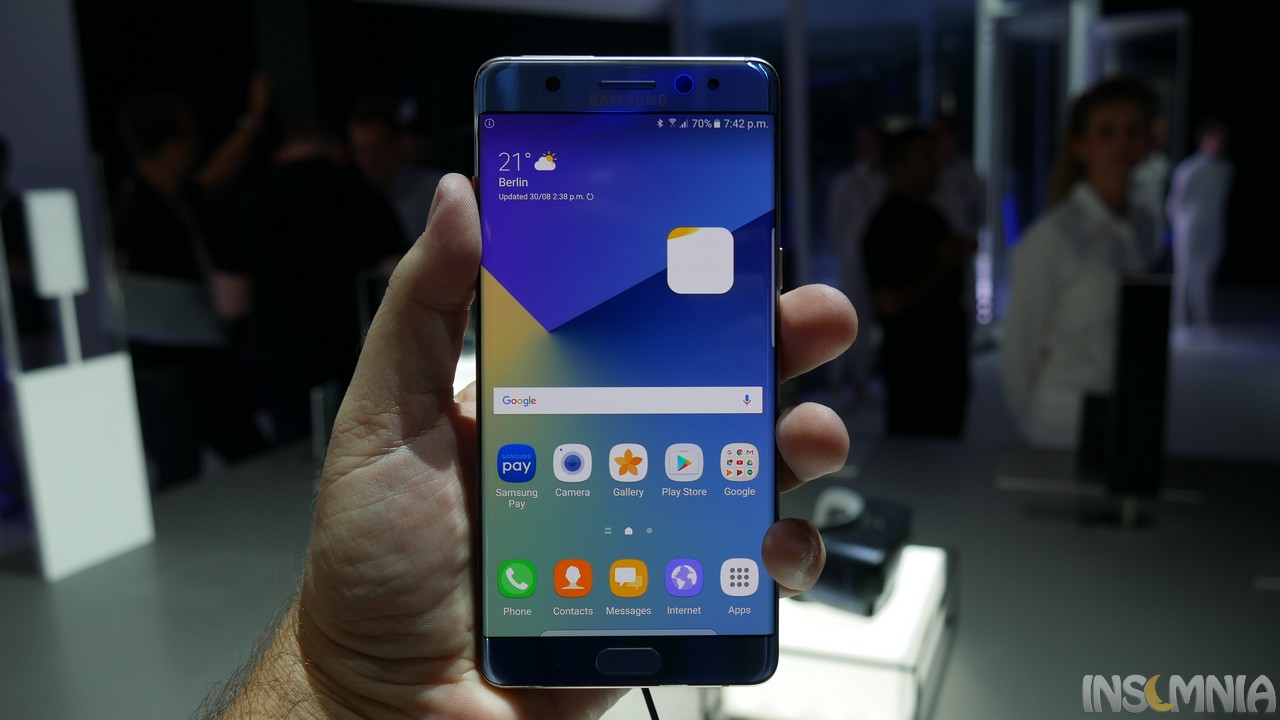 Πρώτη επαφή με το Samsung Galaxy Note7 [Video]