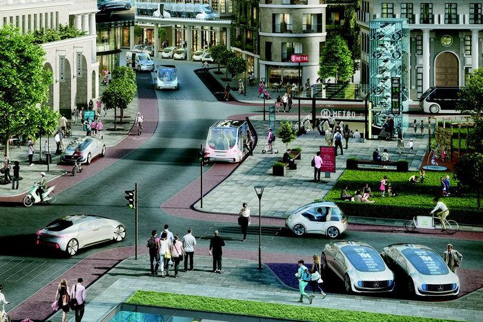 Συνεργασία των Mercedes και Bosch για την ανάπτυξη ρομποτικών ταξί
