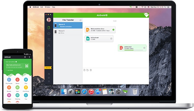 Με το AirDroid 3 μπορείς να ελέγχεις την Android συσκευή σου με την χρήση desktop εφαρμογής
