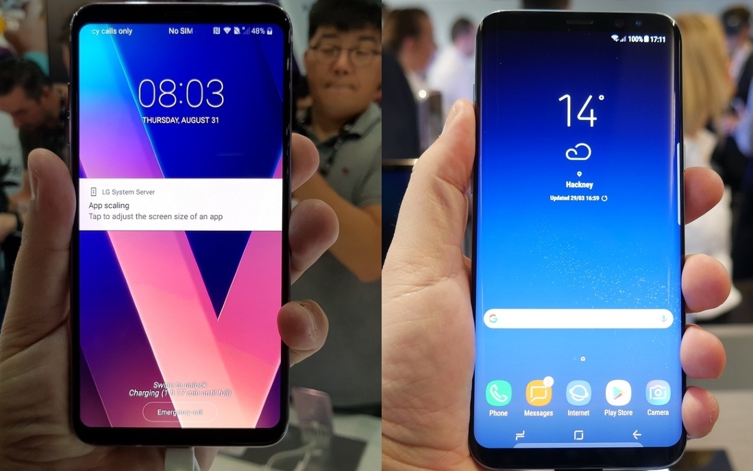 Πρώτη δοκιμή με την κάμερα του LG V30, απέναντι από αυτή του Galaxy S8+