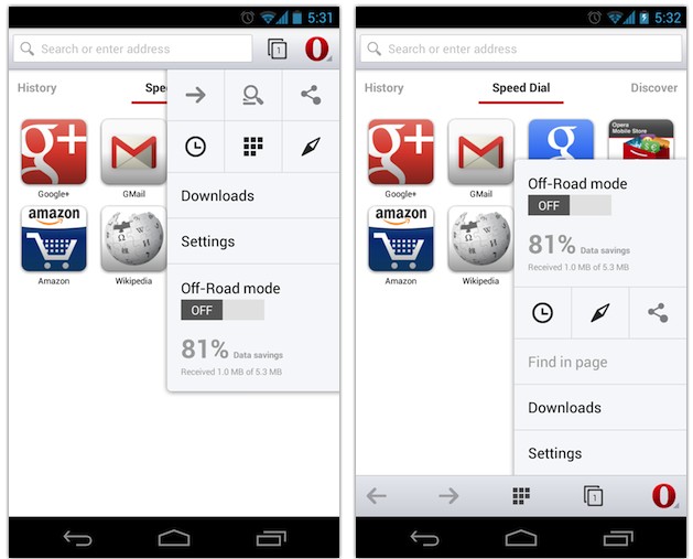 Κυκλοφόρησε ο Opera 14 για Android
