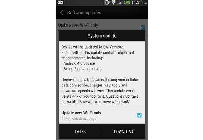 HTC One: Ξεκινάει η αναβάθμιση στο Android 4.3 Jelly Bean