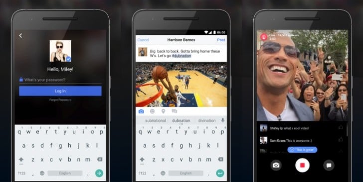Το celeb-focused Facebook Mentions app τώρα διαθέσιμο στο Google Play