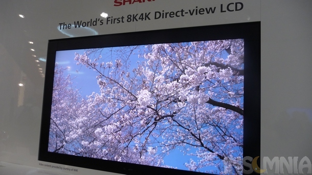 Sharp: Πειραματική οθόνη Super Hi-Vision (video)