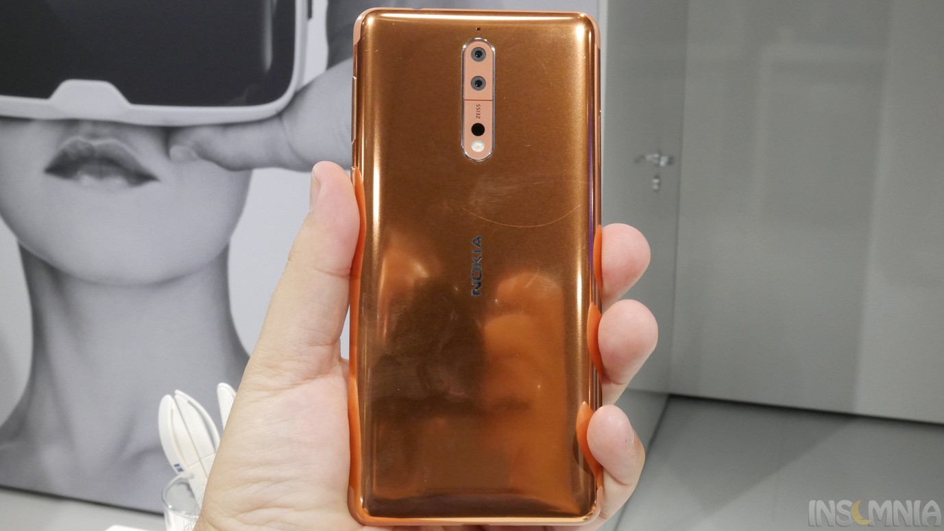 Πρώτη επαφή με το κορυφαίο Nokia 8 (video)