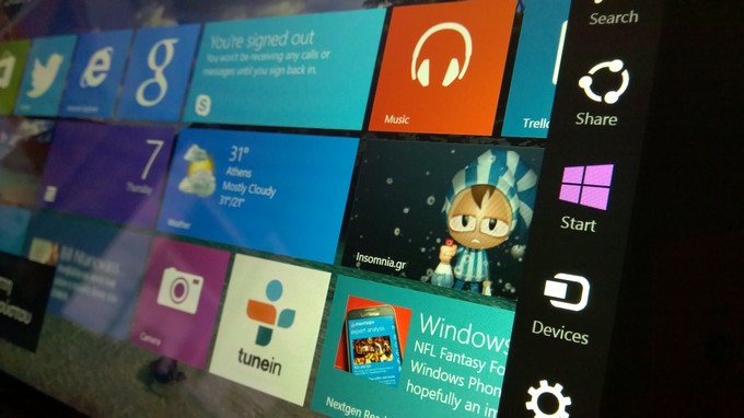 Virtual Desktops και κατάργηση της Charm bar στα Windows 9