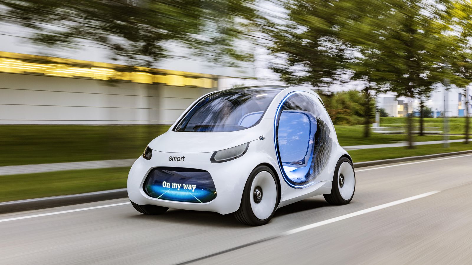 Το Smart Vision EQ αποτελεί το όραμα της Daimler (Mercedes-Benz) πάνω στις αστικές μετακινήσεις