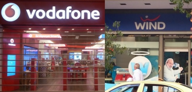 Η Vodafone και η Wind δημιουργούν τη Victus για μερική κοινή χρήση δικτύου