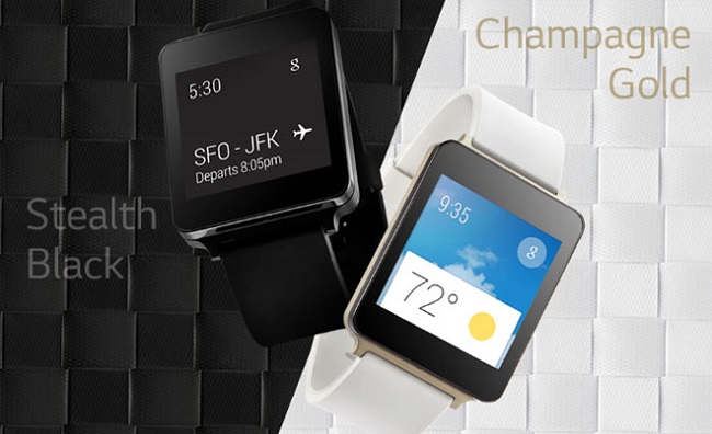LG G Watch. Αδιάβροχο, "always-on" και σε Champagne Gold