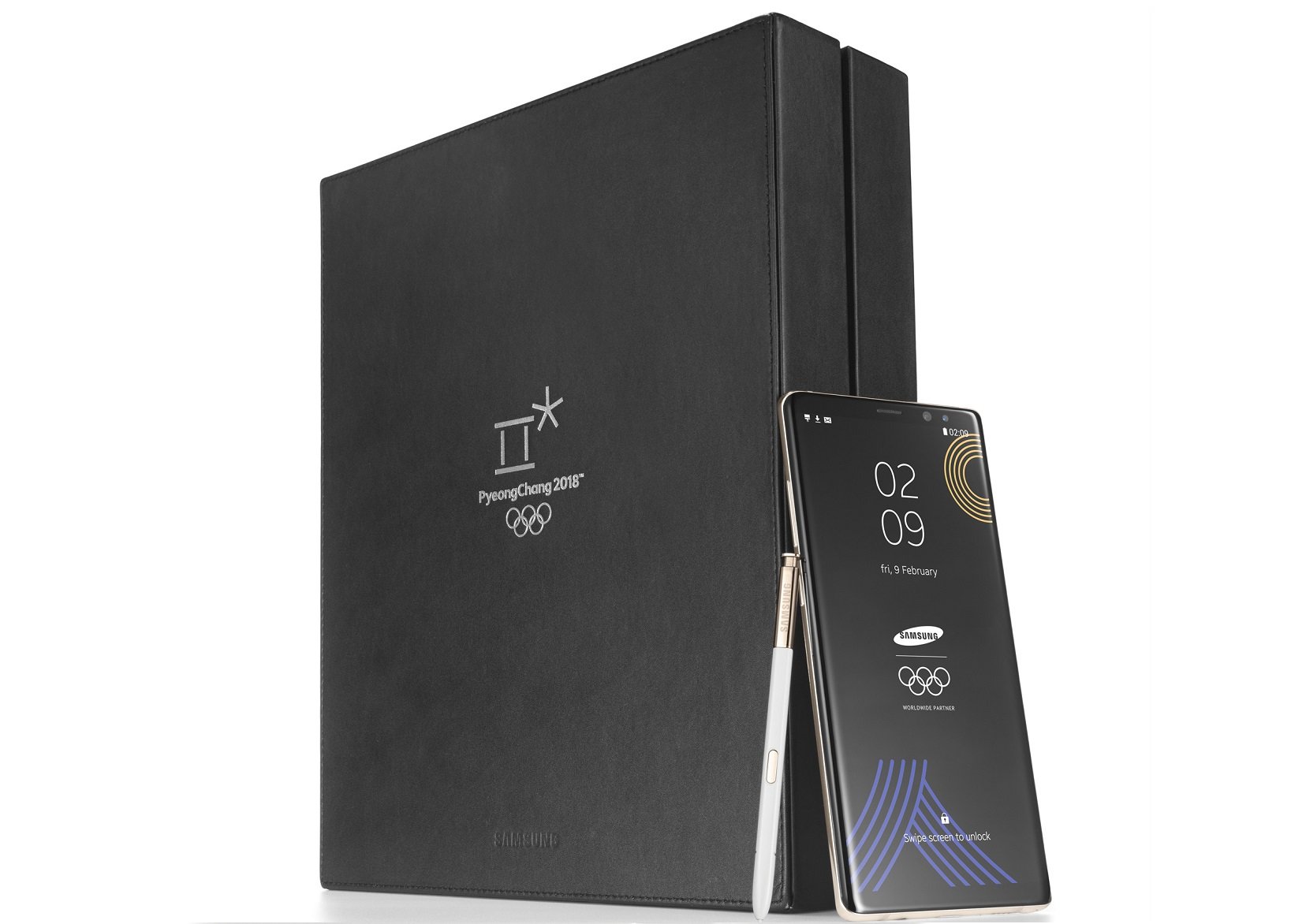 Η Samsung αποκάλυψε συλλεκτική έκδοση του Galaxy Note8 για τους Χειμερινούς Ολυμπιακούς Αγώνες αλλά δεν μπορείτε να την αγοράσετε