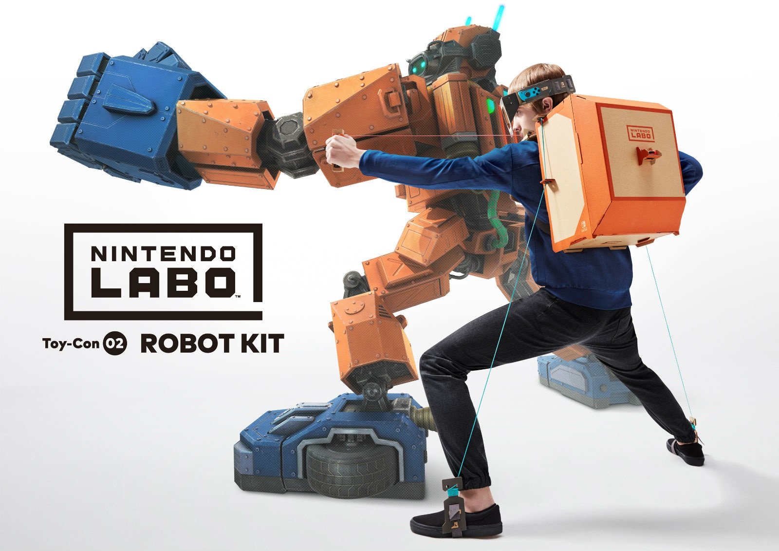 Με το Nintendo Labo μπορείς να δημιουργήσεις αξεσουάρ για το Switch από χαρτόνι