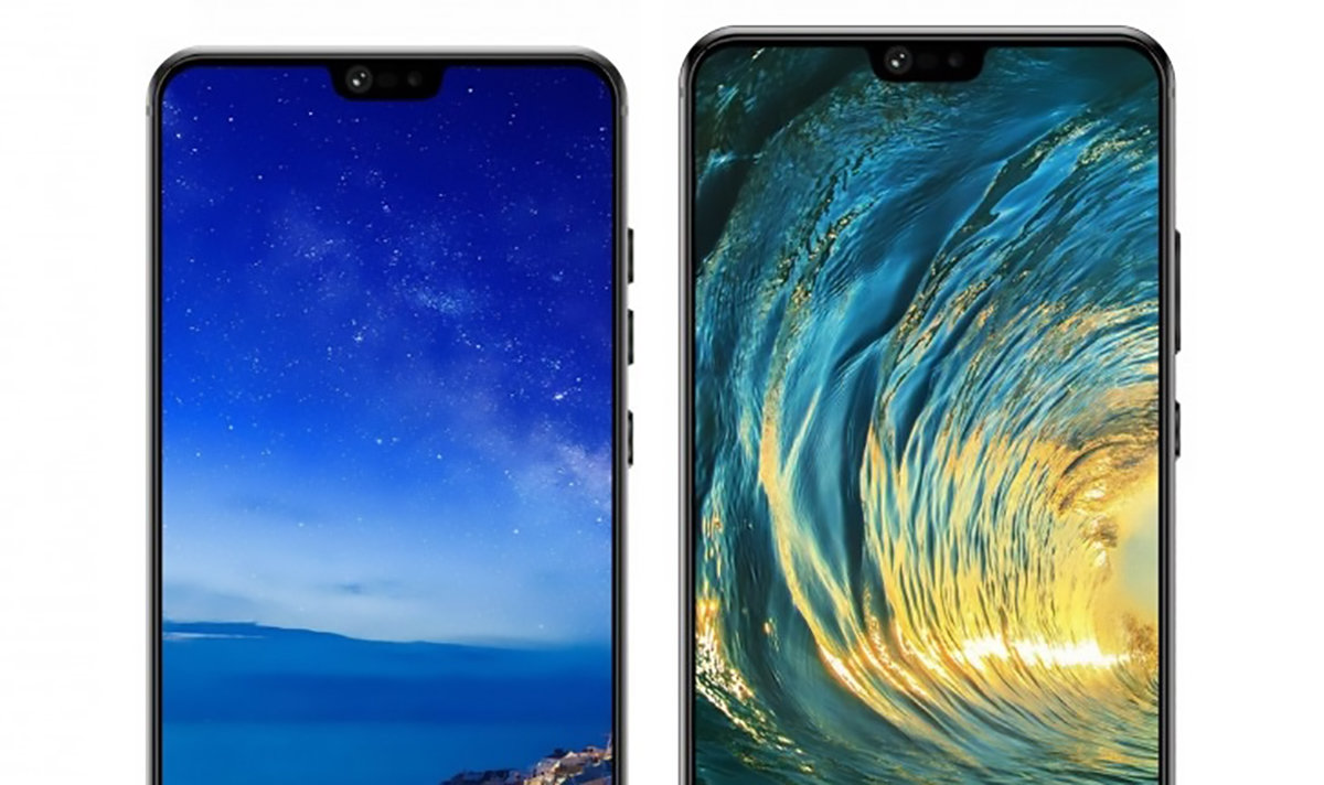 Το design του iPhone X με το notch φαίνεται να ακολουθούν τα Huawei P20 και P20 Plus