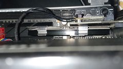 kryoM.2 micro passive heat sink instaled top view