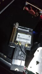 Pcie combo with M.2 instaled