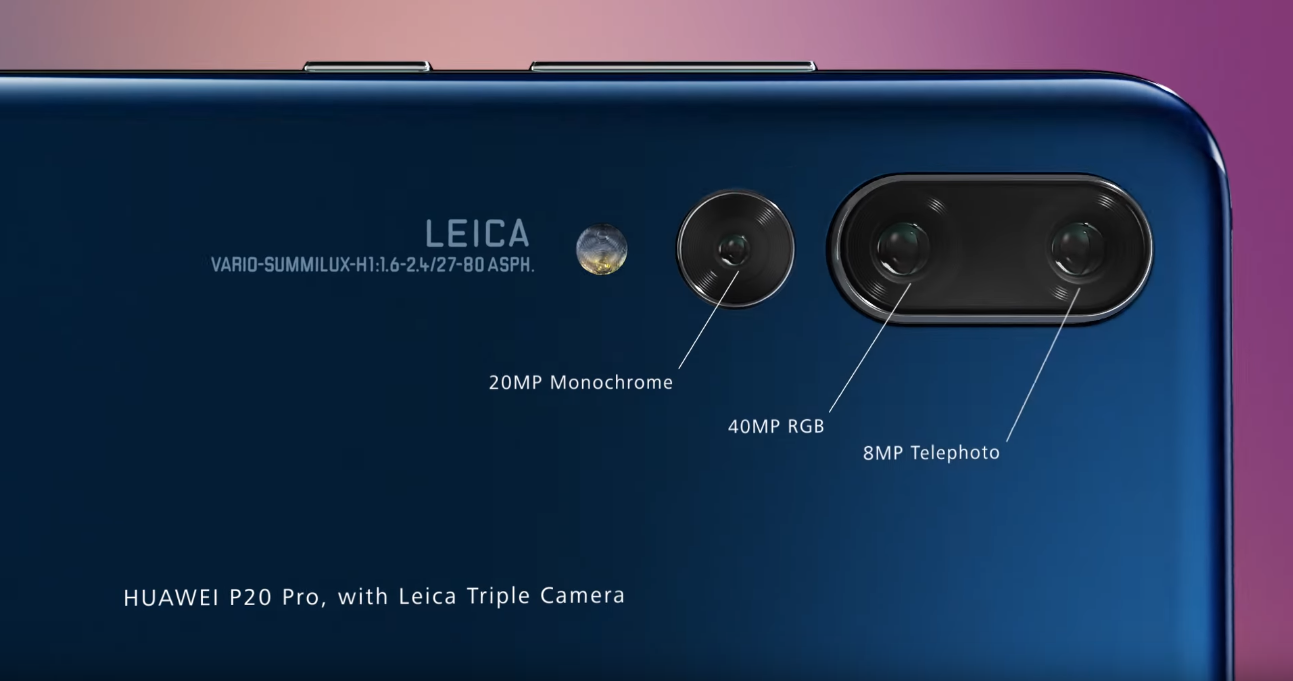 Στη κορυφή του DxO Mark το Huawei P20 Pro με 109 όταν το απλό P20 βαθμολογείται με 102