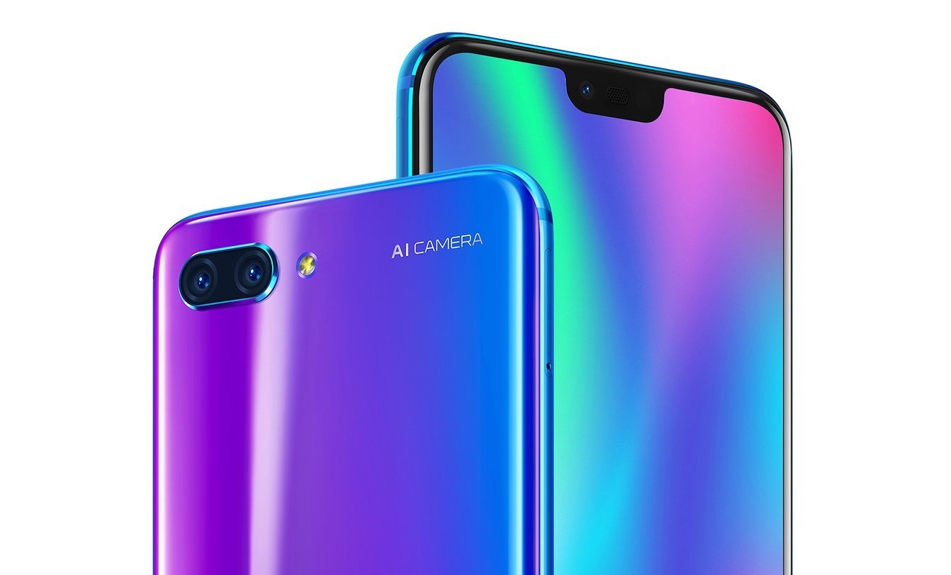 Επίσημο το honor 10 με “notched” οθόνη 5,84”, Kirin 970 και διπλή κύρια κάμερα