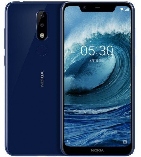 Περισσότερες πληροφορίες για "Nokia X5 με Helio P60, διπλή κύρια κάμερα και οθόνη 5,84 ιντσών"