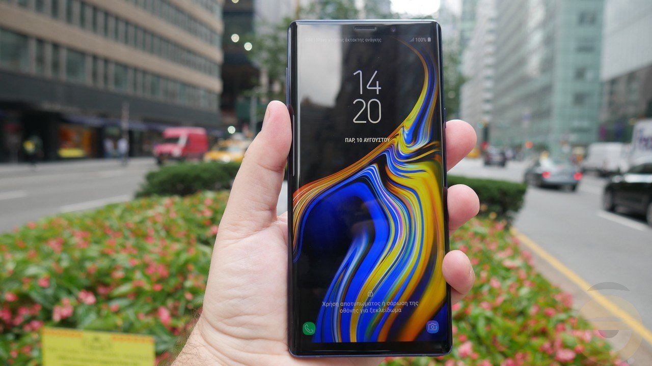 Περισσότερες πληροφορίες για "Samsung Galaxy Note9 Review"