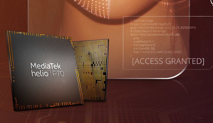 H MediaTek παρουσίασε το Helio P70 SoC με βελτιωμένες AI δυνατότητες