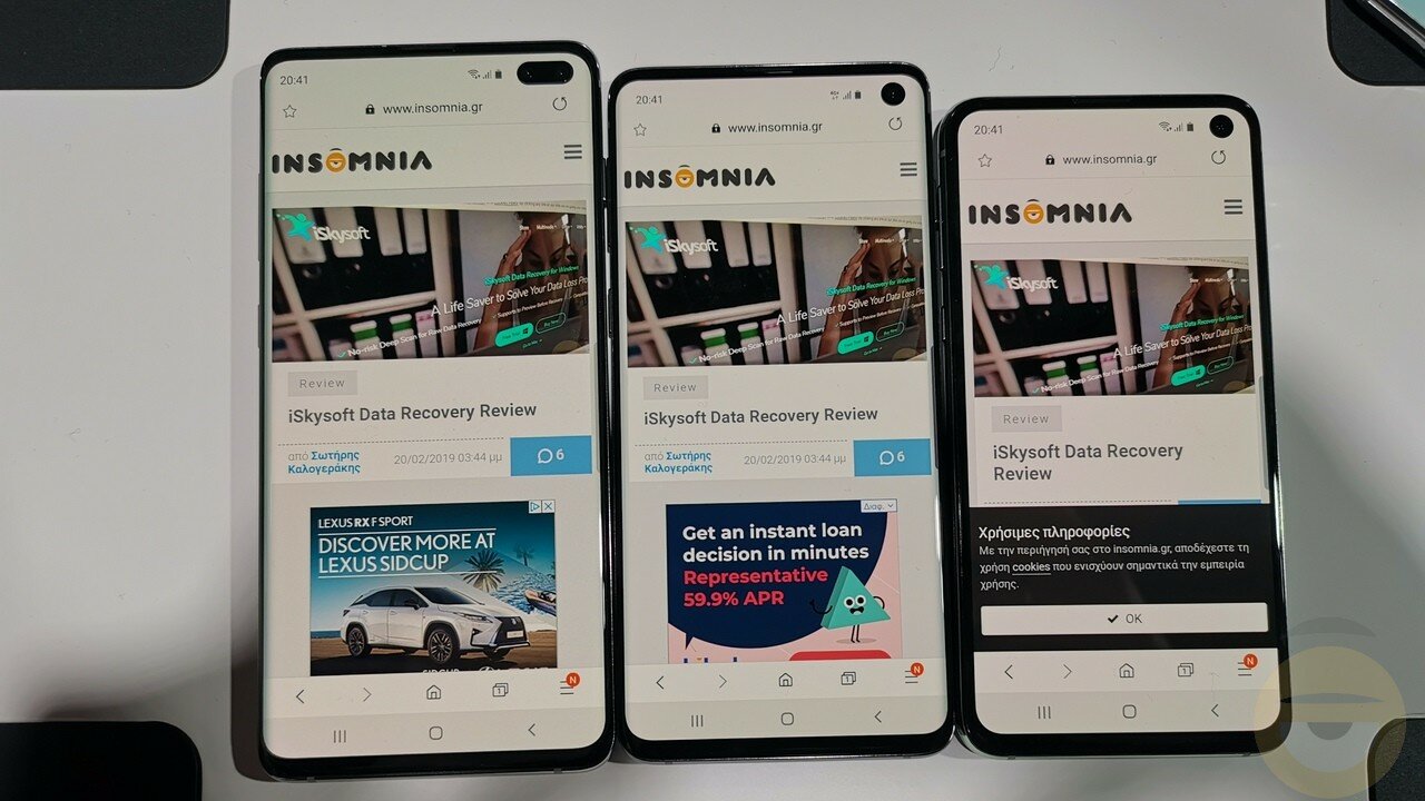 Νέα Galaxy S10 και Galaxy S10+ από τη Samsung με Dynamic AMOLED οθόνες