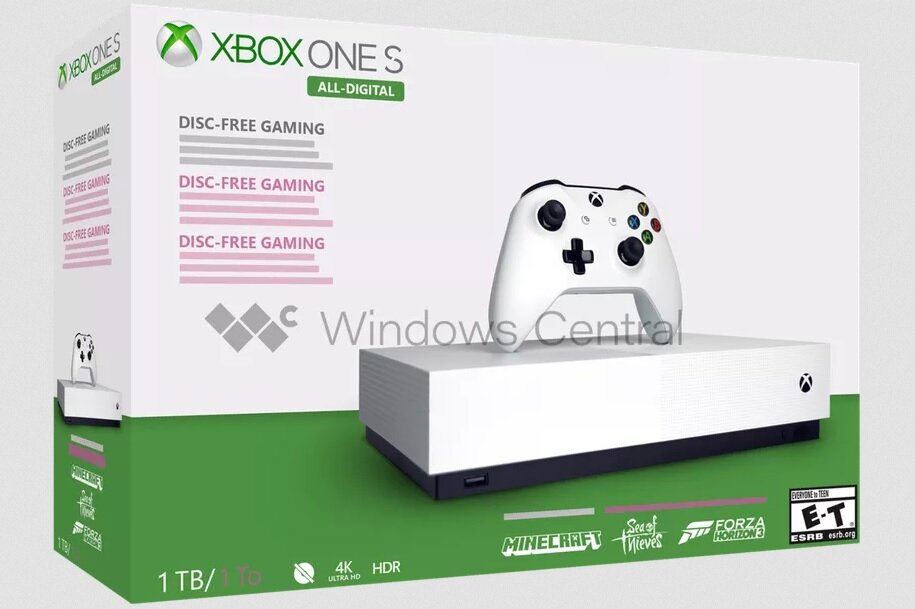 Φήμες ότι το disc-less Χbox One S θα κυκλοφορήσει στις 7 Μαΐου