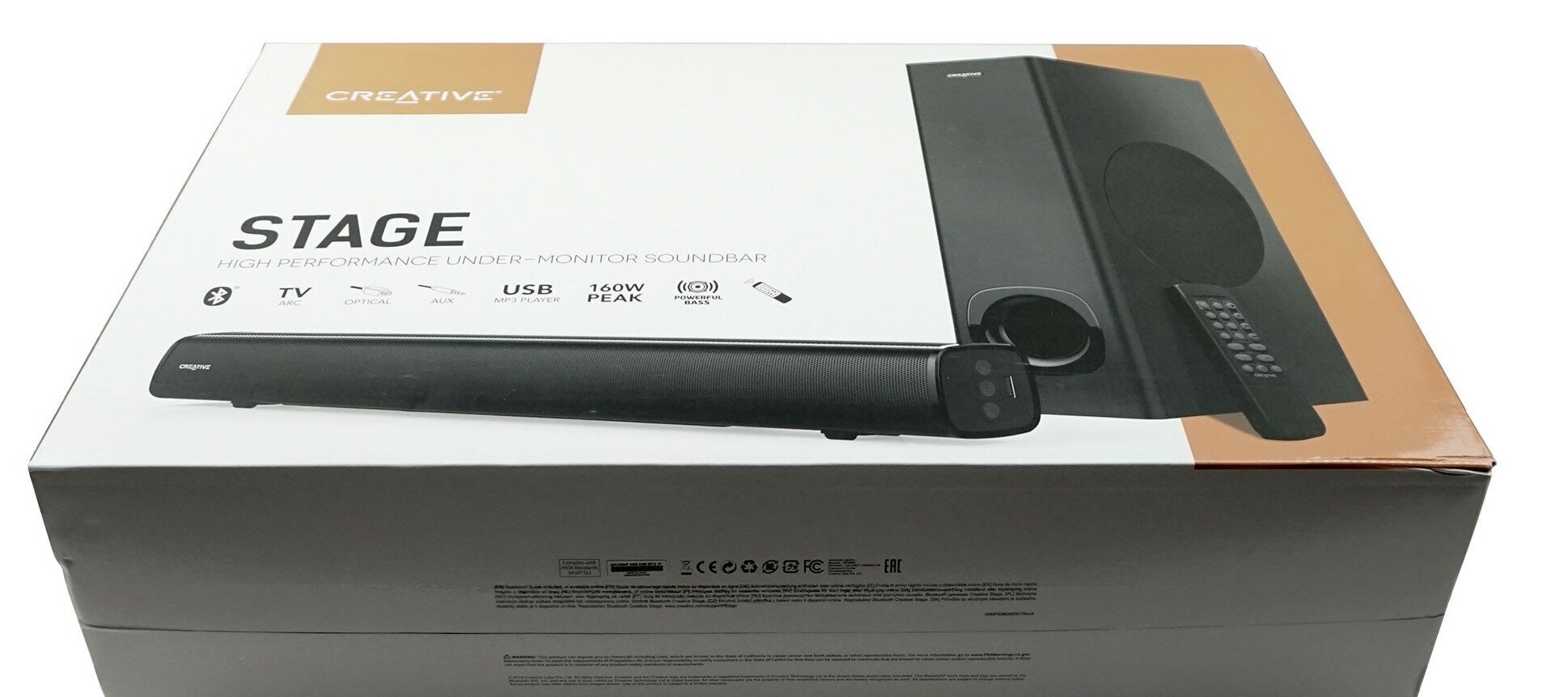 Creative Stage 2.1 Ηχόμπαρα Review