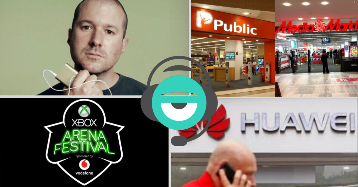 3 στον αέρα S02E42: Jony Ive, Huawei, Public, Media Markt, Κωτσόβολος, Forthnet και Xbox Arena