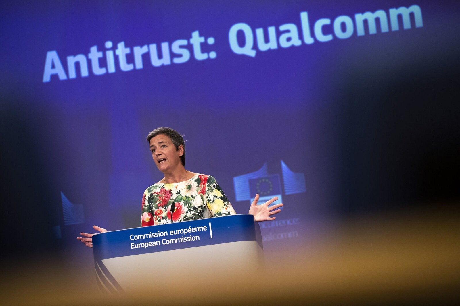 Πρόστιμο $272 εκατομμυρίων στην Qualcomm από την Ευρωπαϊκή Ένωση
