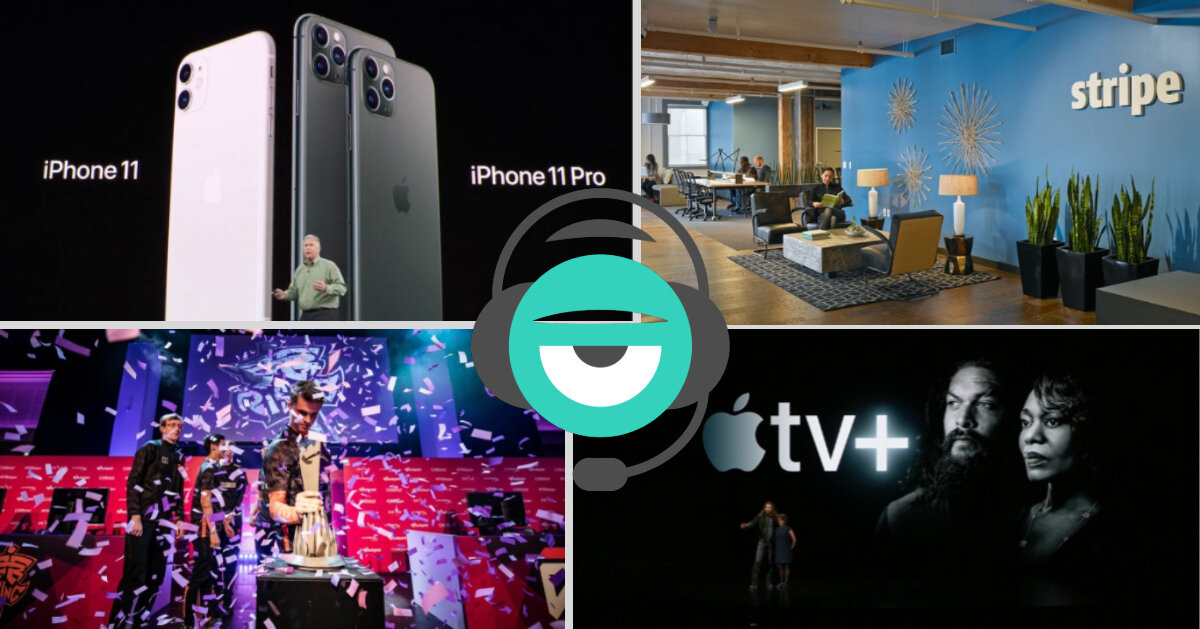 Περισσότερες πληροφορίες για "3 στον αέρα S03E03: iPhone 11, iPad, Apple TV+, Stripe και League of Legends"